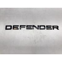 ÖN KAPUT ÜSTÜ YAZI (DEFENDER)(SİYAH) NEW DEFENDER